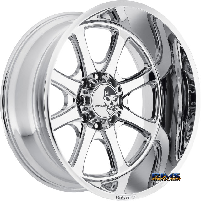 Pictures for Hostile Truck Wheels H105 Chrome